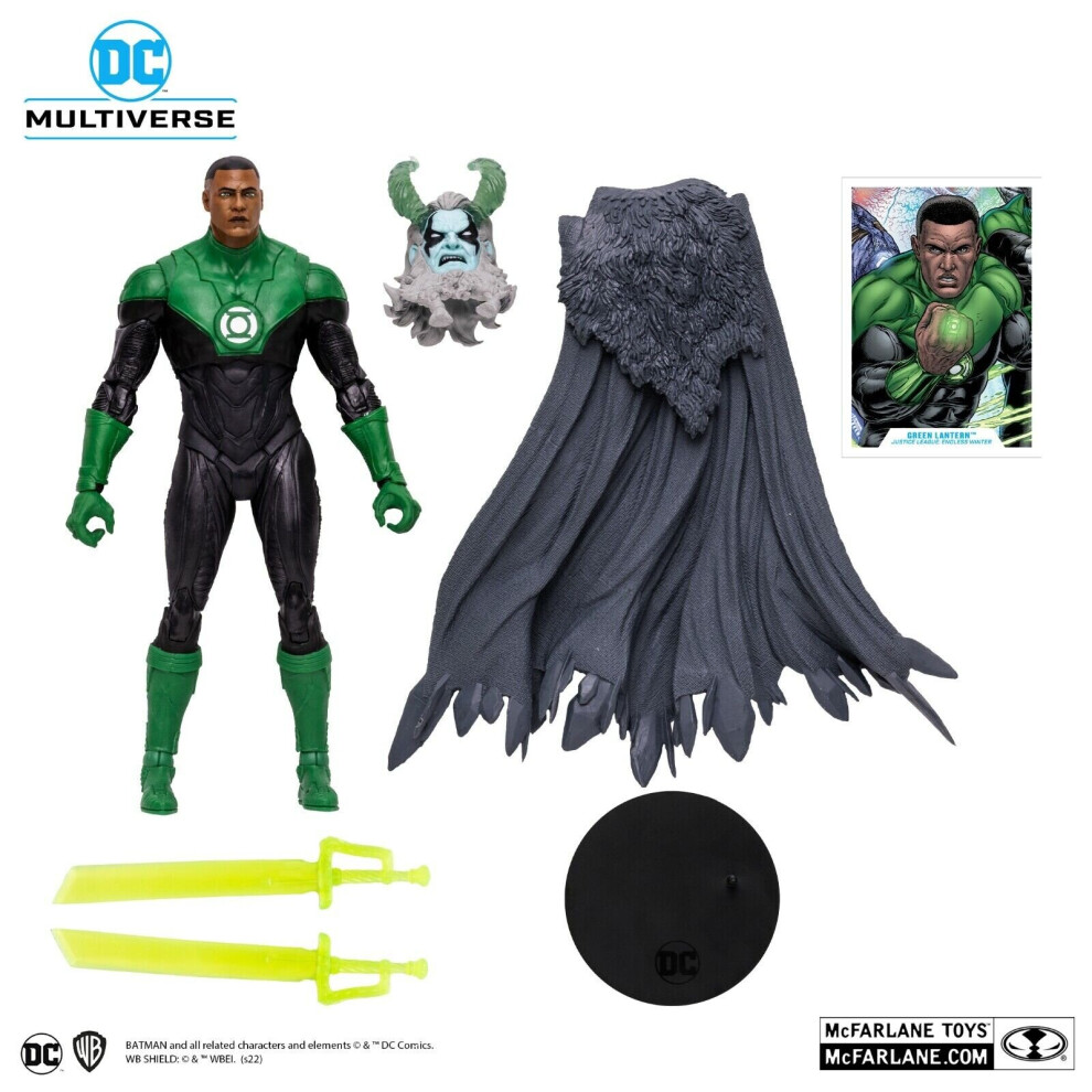 Mcfarlane Toys DC Multiverse Green Lantern John Stewart Endless Winter