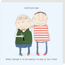 Rosie Made A Thing Love You Dad Happy Father's Day Card Fun Greeting Cards