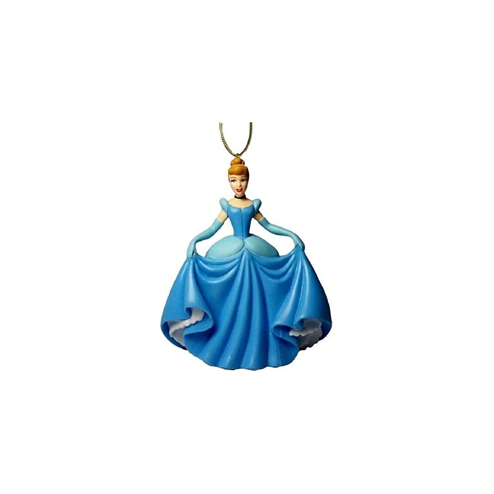 Disney D Cinderella - In Gown (Princess) Figurine Holiday Christmas Tree Blue