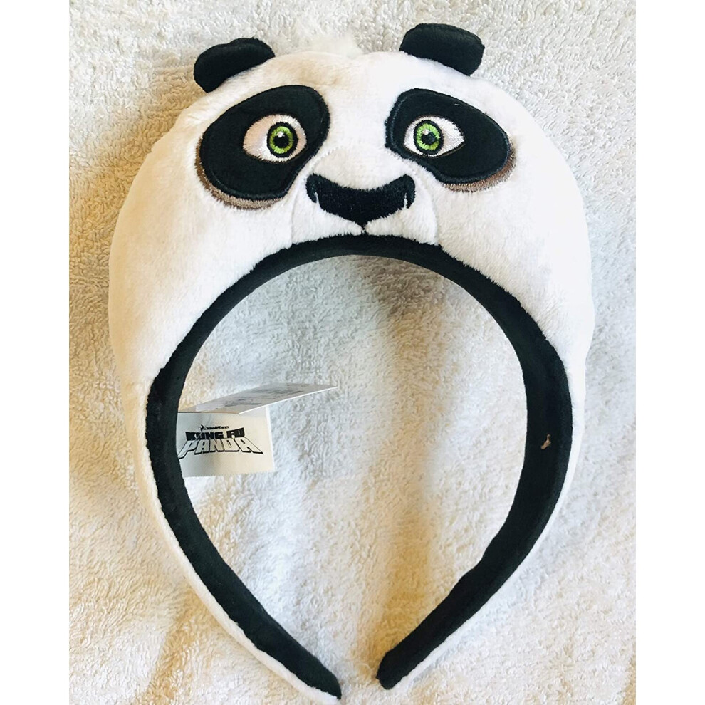 Disney D Kung Fu Panda, Po Headband, Ears - Fancy Dress Costume Accessory
