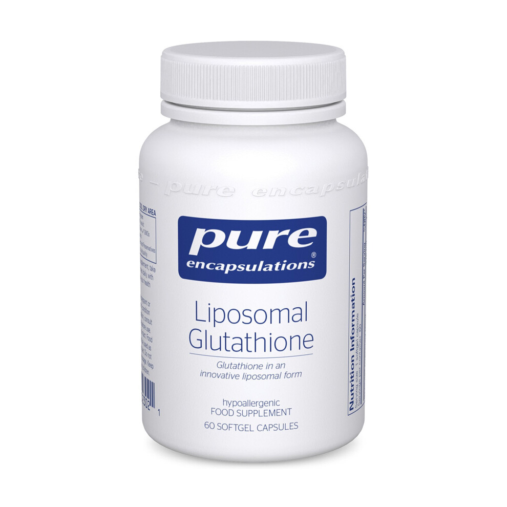 Pure Encapsulations Liposomal Glutathione, 60 Soft Gels