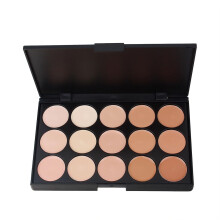 (2) 15 Colors Makeup Facial Concealer Palette Cosmetic Foundation Cream Contour Highlight Palette