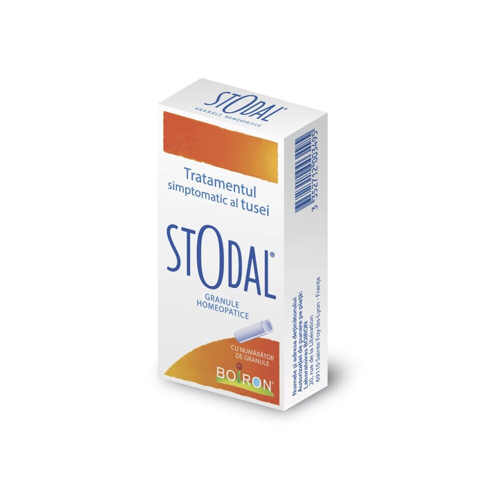 Stodal homeopathic granules, 2 tubes, Boiron