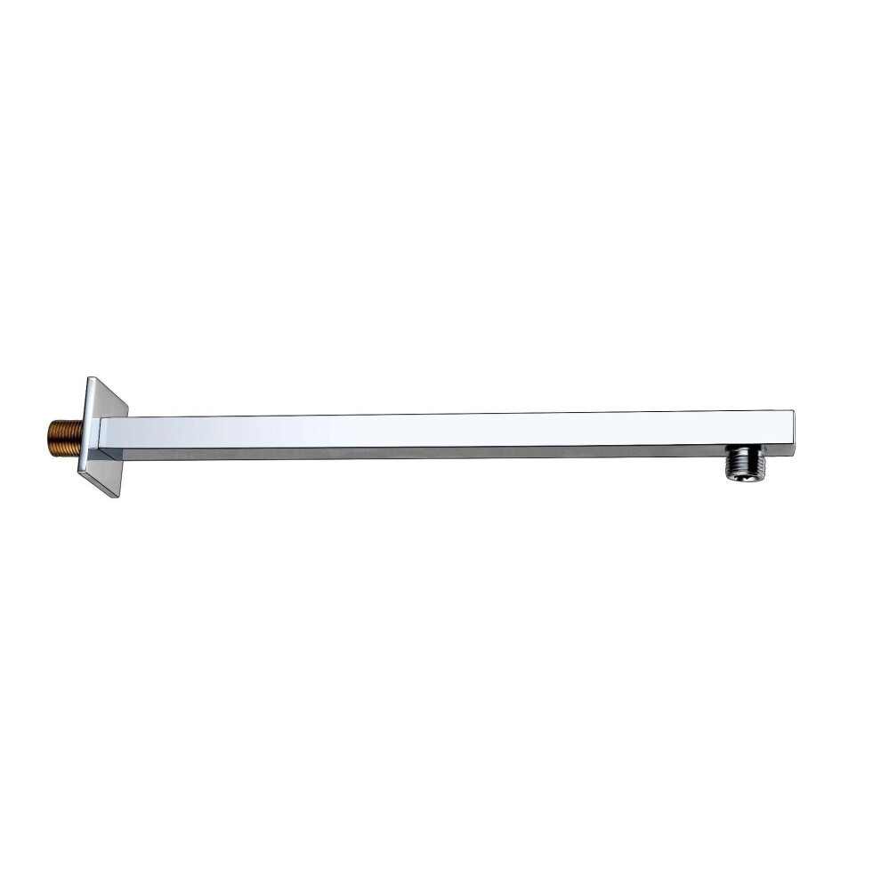 410mm Rectangular Wall Shower Arm Chrome