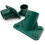 3 Broom Handle Bracket Plastic Sweeping Brush Shaft 1 1/8 Head Support 1