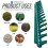 Large Garden Rake Head 120cm Handle Heavy Duty Plastic 16 Teeth Soil 3