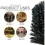 13'' Saddle Outdoor Broom Head Handle PVC Yard Heavy Duty Sweeping 2