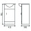 NES Home Dyon 450mm Floorstanding Vanity Basin Unit White 5