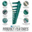 Large Garden Rake Head 120cm Handle Heavy Duty Plastic 16 Teeth Soil 4