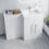 NES Home Aric RH 1100mm Vanity Basin & WC Unit White 3