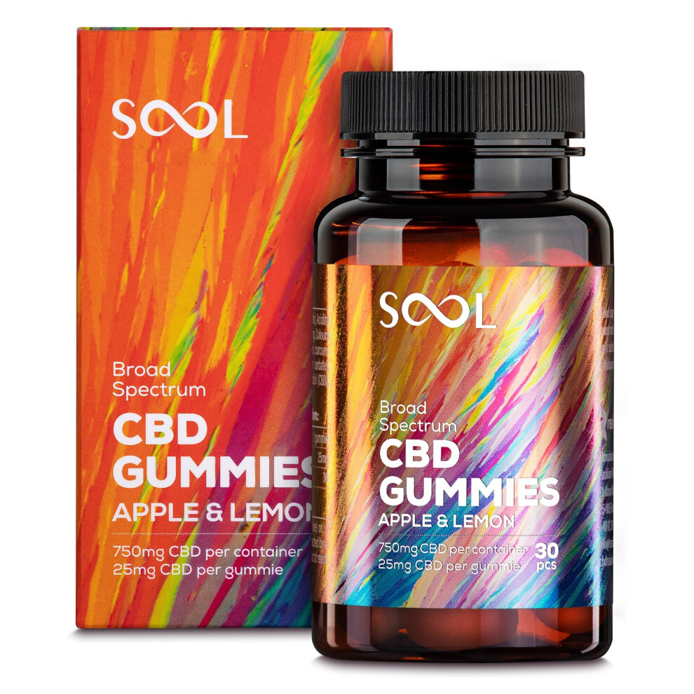 CBD Gummies | Sool 750mg 30pcs