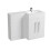 NES Home Aric RH 1100mm Vanity Basin & WC Unit White 7
