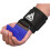 (Blue) RDX Weight Lifting Hooks Straps Pair Training Wrap 4