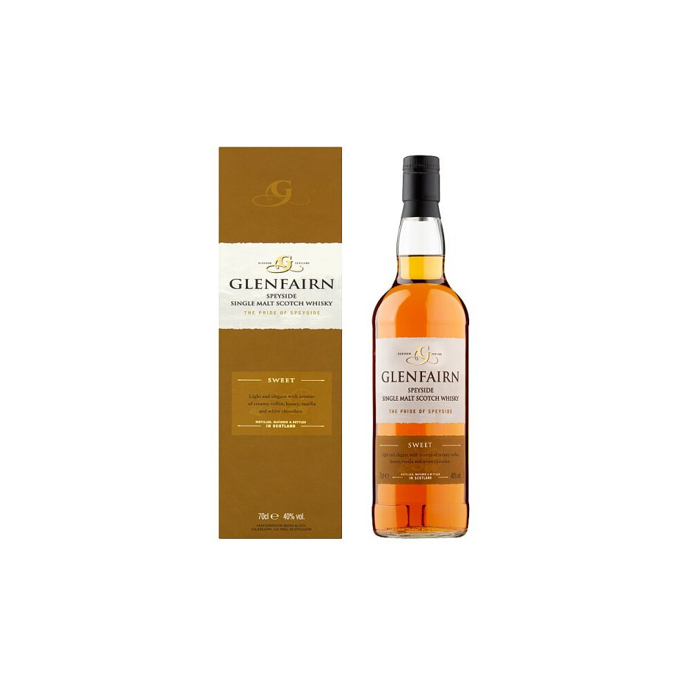 Glenfairn Sweet Speyside Single Malt Scotch Whisky 70cl