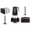 Tower Black Cavaletto Jug Kettle 4 Slice Toaster Breadbin Canisters TowelPole Mug Tree 1