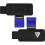 (Blue) RDX Weight Lifting Hooks Straps Pair Training Wrap 7