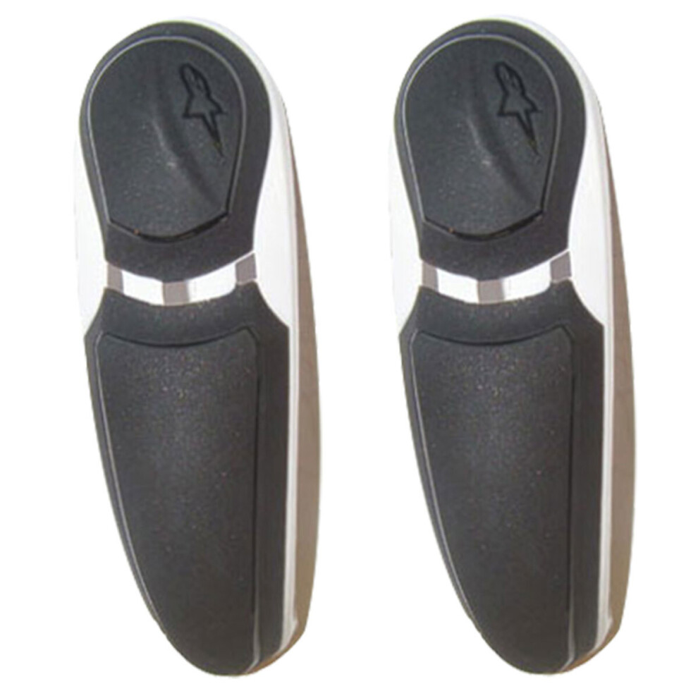 Alpinestars Smx Plus Toe Sliders White / Black 8033637874920