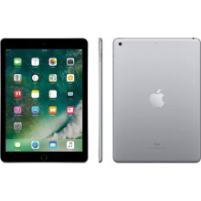 Apple iPad 9.7 with WiFi, 128GB- Space Gray (2017 Model) - - Refurbished