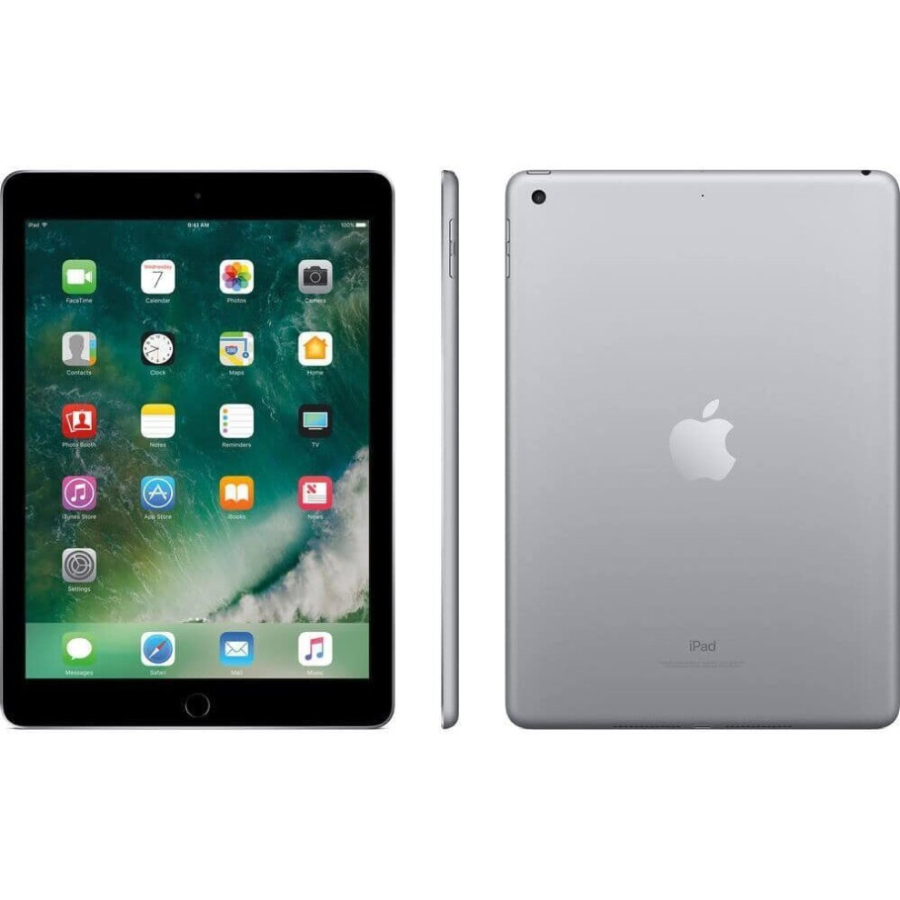 Apple Ipad 9.7 With Wifi, 128Gb- Space (2017 Model) Gray