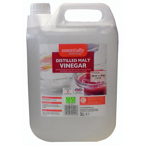Essentially Catering Distilled Malt Vinegar 5ltr (Pack of 1)