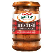 Sacla' Pasta Sauce Sun-Dried Tomato & Garlic 190g (Pack of 6)