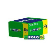 Polo Original Mint Tube 34g (Pack of 32)
