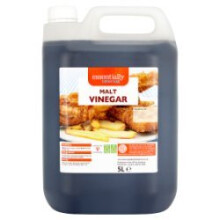Essentially Catering Malt Vinegar 5L – Vegetarian-Friendly, Versatile for Cooking and Dips
