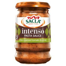 Sacla' Tomato & Olive Intenso 190g (Pack of 6)