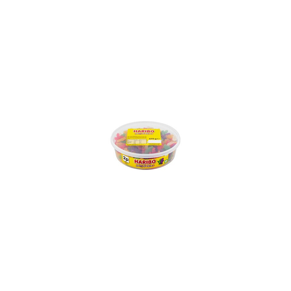 Haribo Jelly Babies Tub  675g