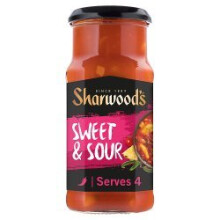 Sharwood's Sweet & Sour Cooking Sauce 425g (Pack of 6)