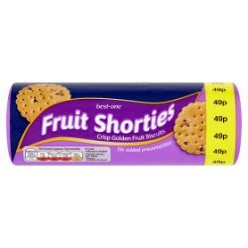 Best-One Fruit Shorties 150g (Pack of 12)