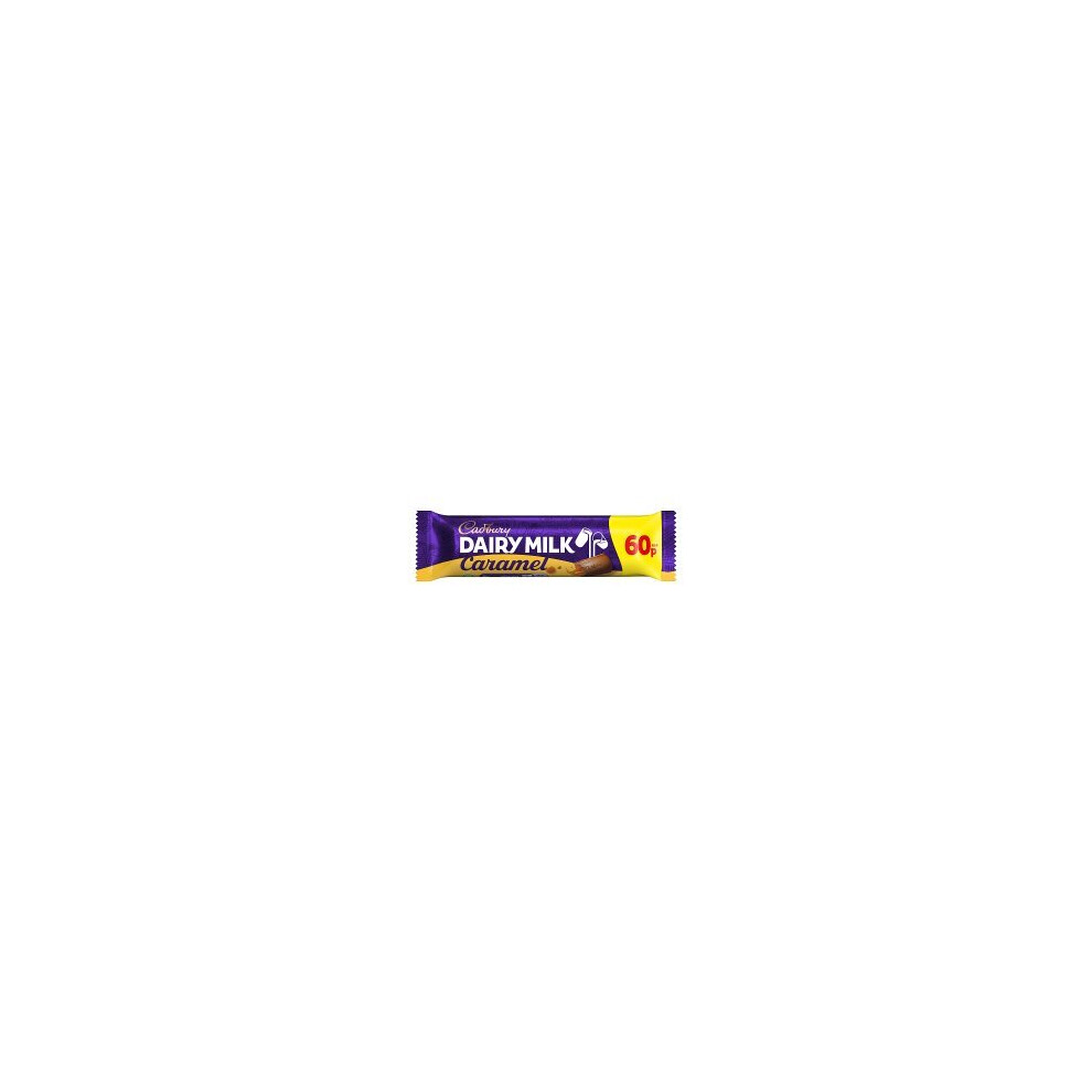 Cadbury Dairy Milk Caramel Chocolate Bar 45g (Pack of 48)