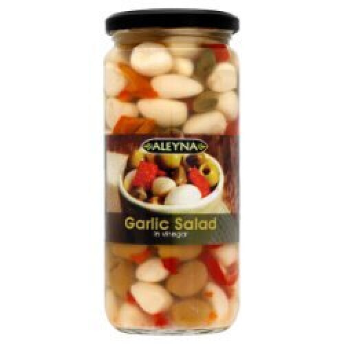 Aleyna Garlic Salad in Vinegar 480g (Pack of 6)