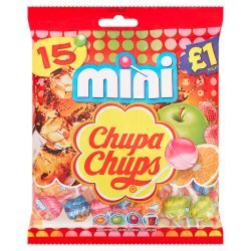 Chupa Chups 15 Mini 72g (Pack of 12)