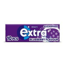 Extra Blueberry Flavour Sugar Free Chewing Gum 10 pieces (Pack of 30)