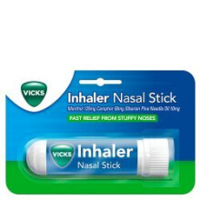 Vicks Inhaler fast acting medicine for blocked nose relief Stick (Pack of 12)