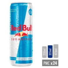 Red Bull Energy Drink, Sugar Free 355ml (Pack of 12)