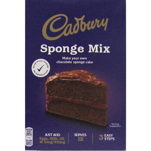 Cadbury Cadbury Chocolate Cake Mix 400g (Pack of 5)