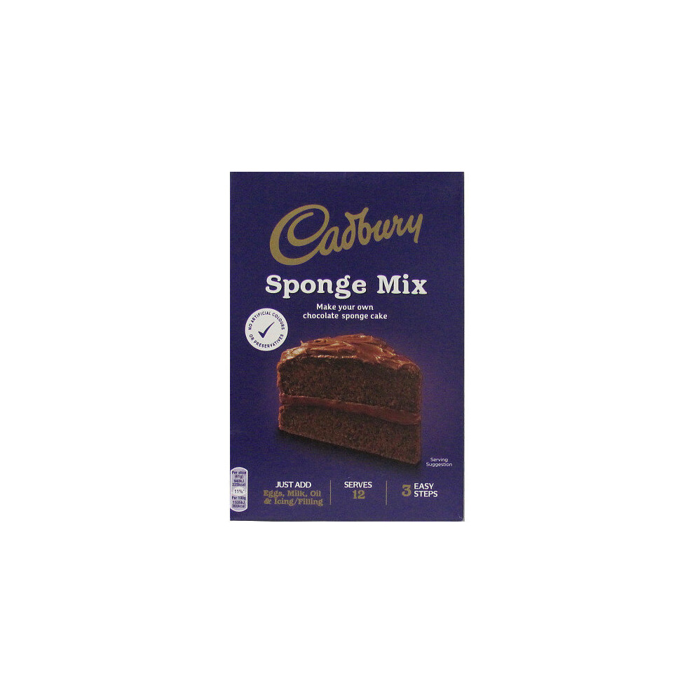 Cadbury Chocolate Cake Mix 400g (Pack of 5)