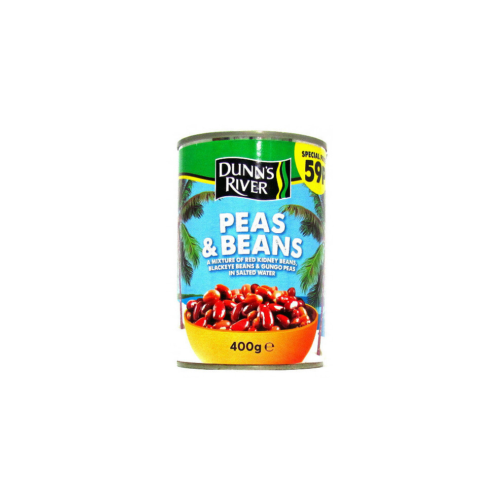 Dunns River Peas & Beans 400g (Pack of 12)