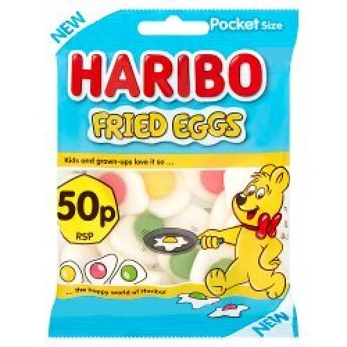 Haribo HARIBO Fried Eggs Bag 60g (Pack of 20)