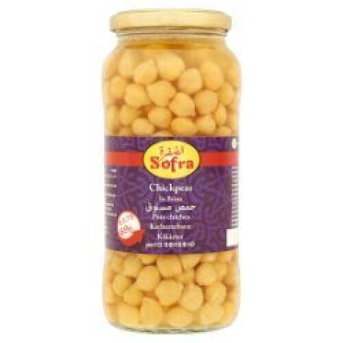 Sofra Chickpeas in Brine 540g (Pack of 6)