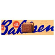 Bahlsen Choco Leibniz Orange 125g (Pack of 12)