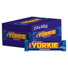 Yorkie Milk Chocolate Bar 46g (Pack of 14)