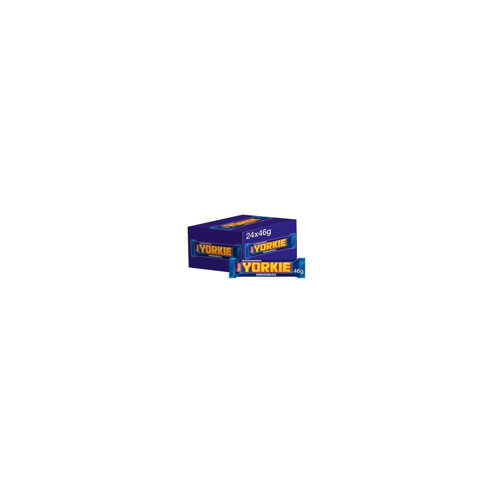Yorkie Milk Chocolate Bar 46G (Pack Of 14)
