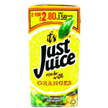 Just Juice Orange 1L (Pack of 8)