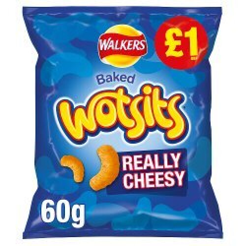 Walkers Walkers Wotsits Cheese Snacks 60g (Pack of 15)