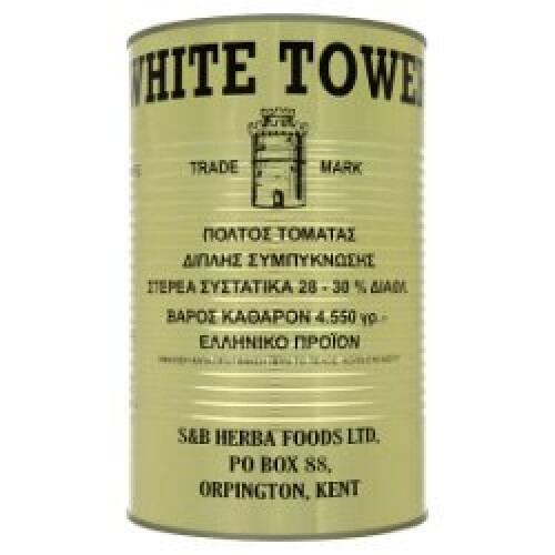 White Tower Tomato Paste 4550g (Pack of 1)