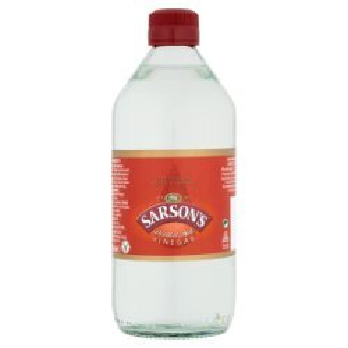 Sarson's Distilled Malt Vinegar 568ml (Pack of 12)