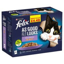 Felix As Good As It Looks Mixed Selection in Jelly 12 x 100g (1.2kg) (Pack of 1)
